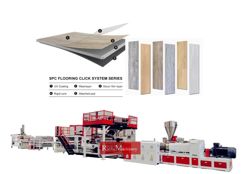 WPC/SPC/LVT/PVC Vinyl Flooring Tile/Floor/Marble Sheet Making Machine SliderImage