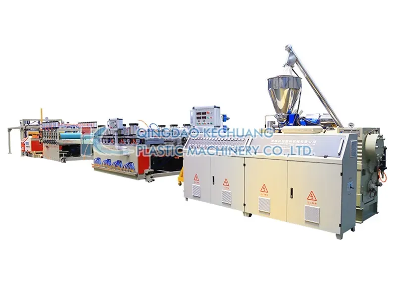 PVC Foamed Sheet Extrusion Production Line | Plas...
