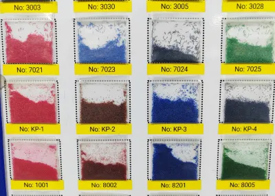 40目纤维点、雪花点、彩片、PET磷片、云石点、斑点、撒点