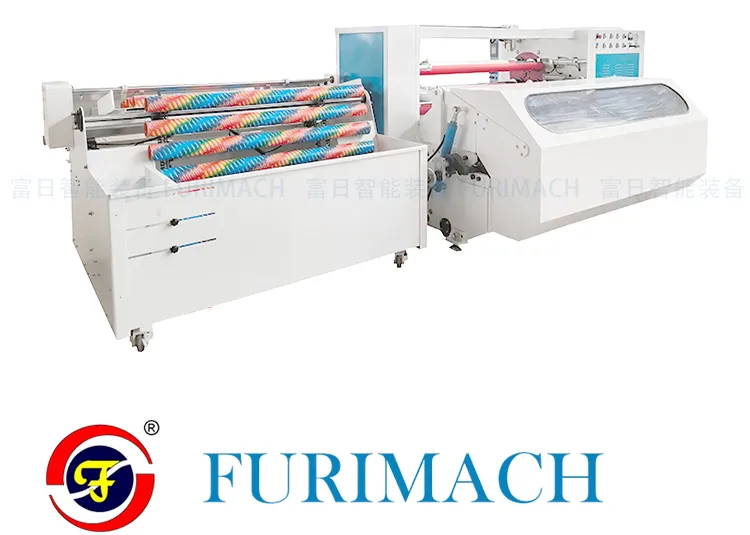 Fully automatic rewinding machine FR-8083 SliderImage
