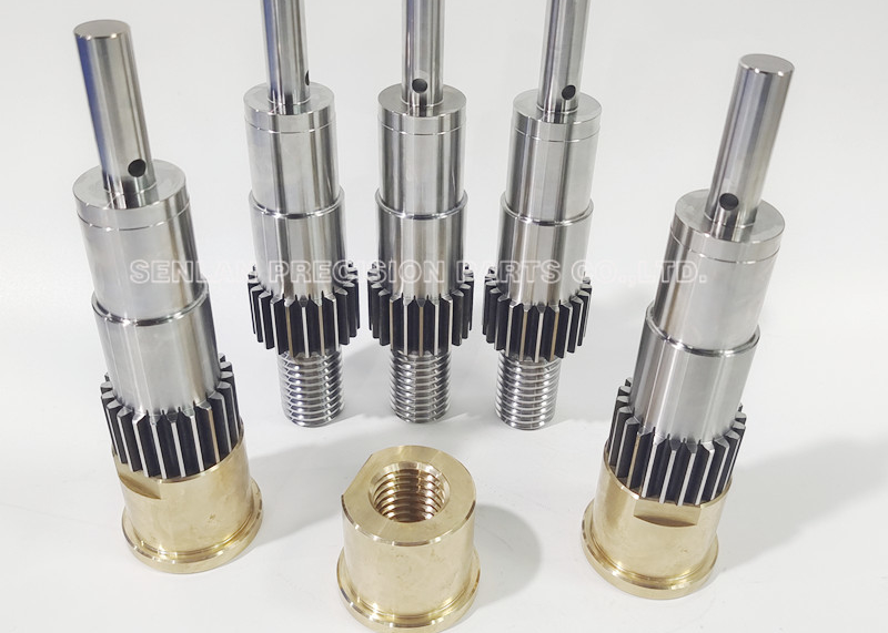 Precision mold parts mold components mold threaded mold core for plastic mold SliderImage