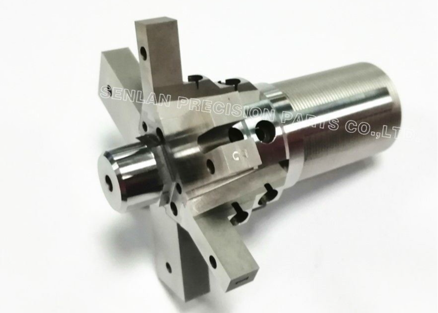Hitachi SKD61 Plastic Mould Parts Collapsible Core For Precision Injection Mould SliderImage