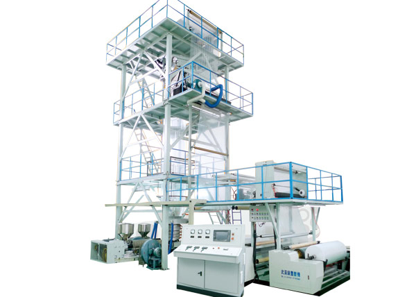 THREE-LAYER BLOWN FILM LINE WITH IBC/AUTOMATIC WINDER SliderImage