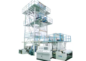 THREE-LAYER BLOWN FILM LINE WITH IBC/AUTOMATIC WINDER