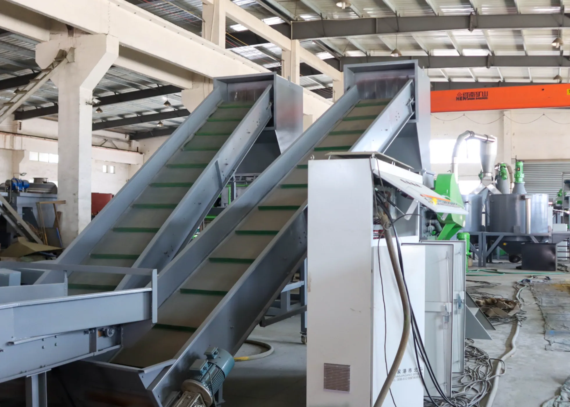PET bottle recycling washing line SliderImage