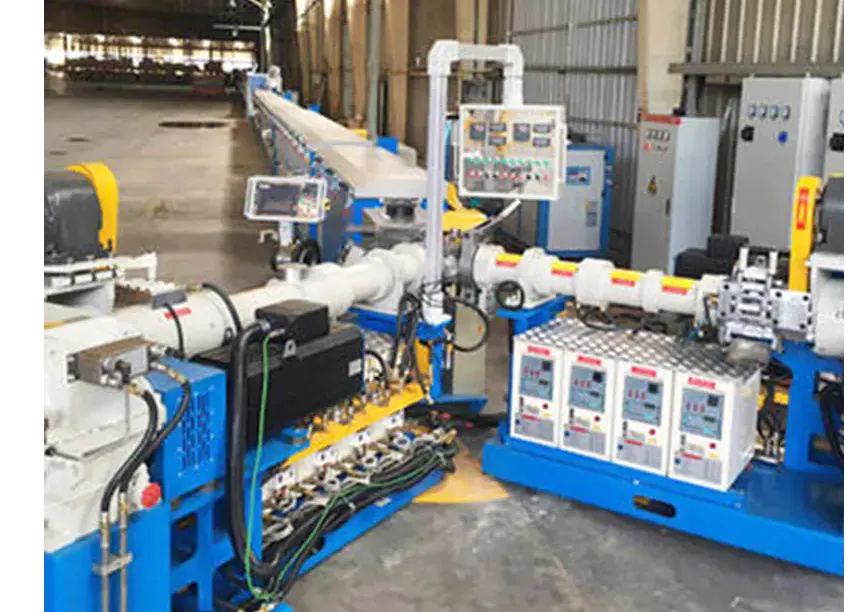 Rubber Single Extrusion And Microwave Curing Production Line SliderImage