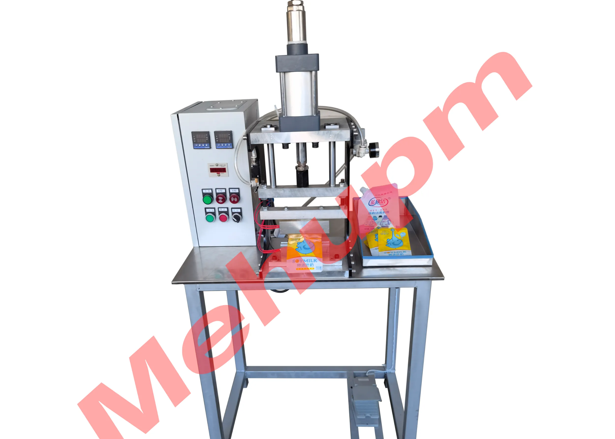 Plastic Bag Nozzle Welding Machine SliderImage