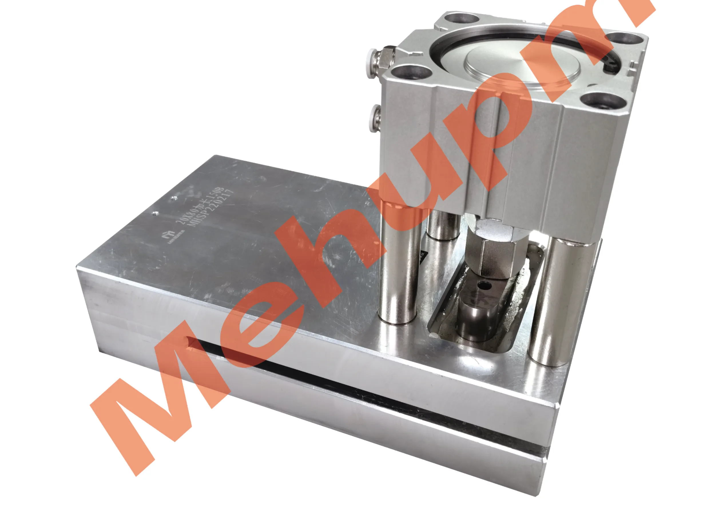 High Quality Pneumatic Type Banana Shaped Hole Punch for Plastic Handle Shopping Bag SliderImage