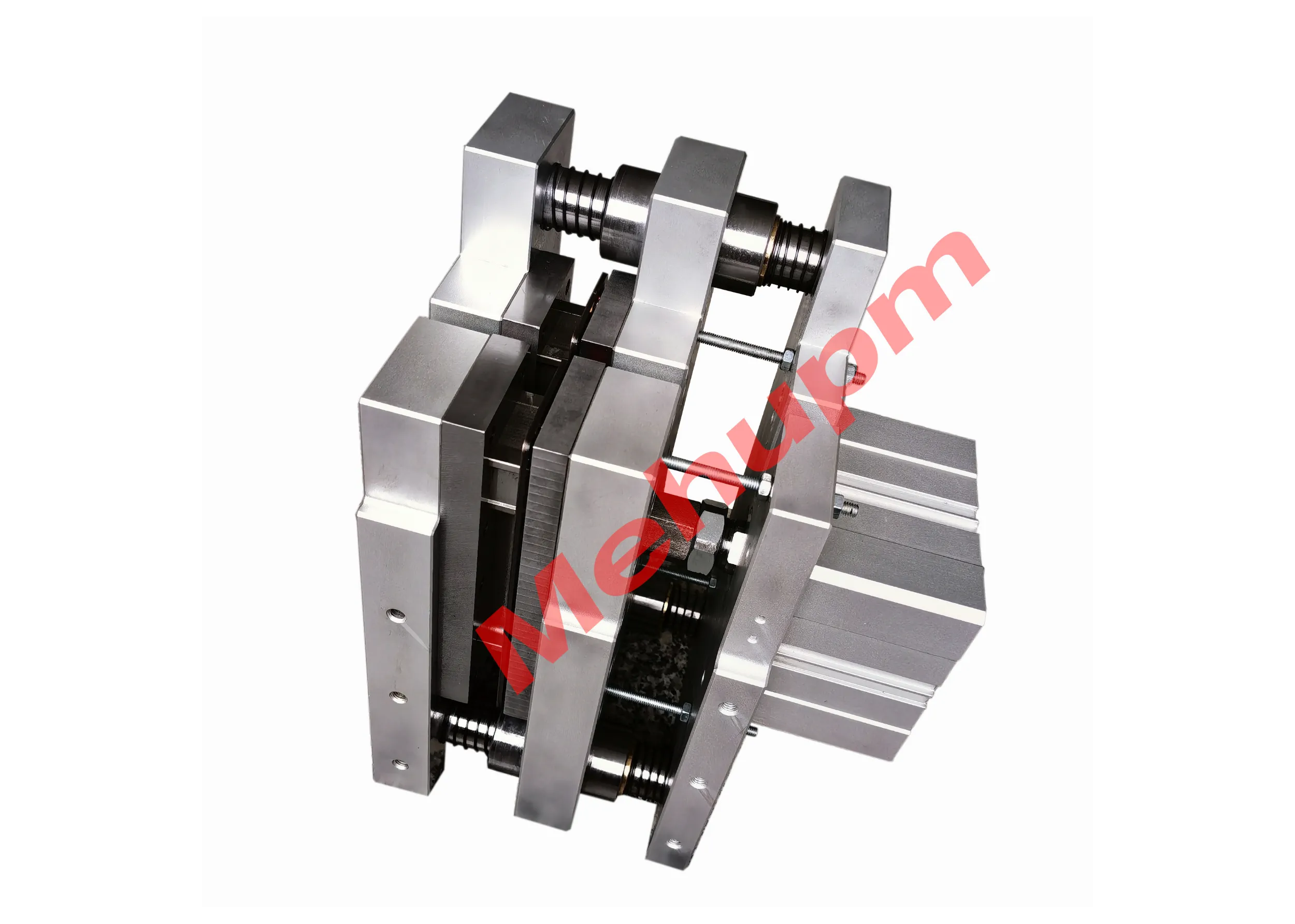Horizontal packing machine double hole punch SliderImage