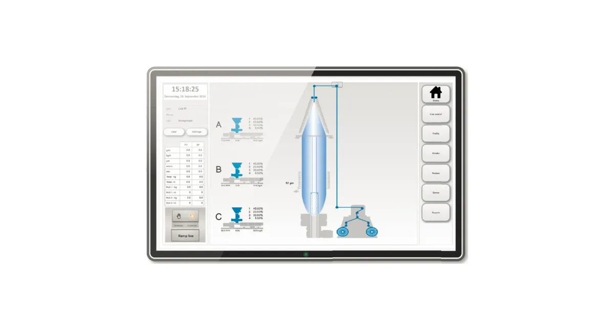 Lineview Supervisory System | Plastics and Rubber Product