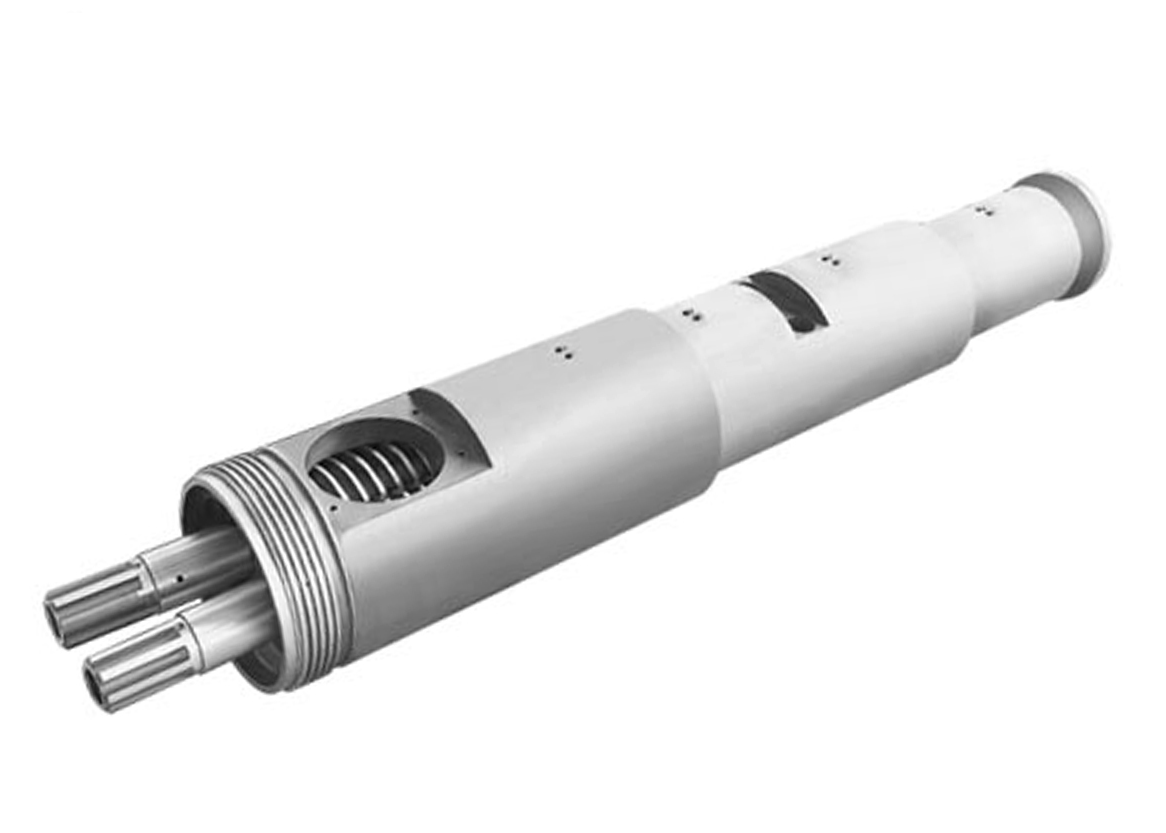 Conical twin screw and barrel SliderImage