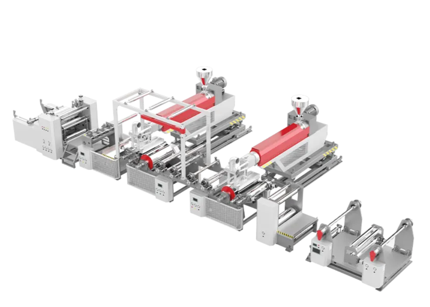 ClassicX Series Tandem Extrusion Coating and Lamination Machine for Fabric SliderImage