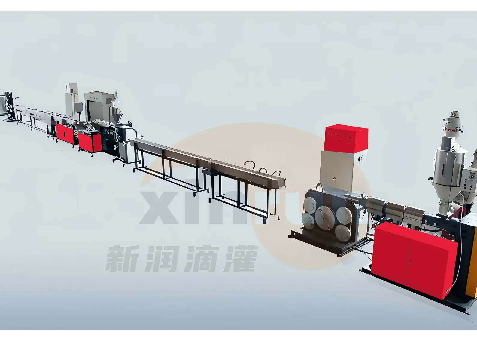 内镶贴条式滴灌带生产线 SliderImage
