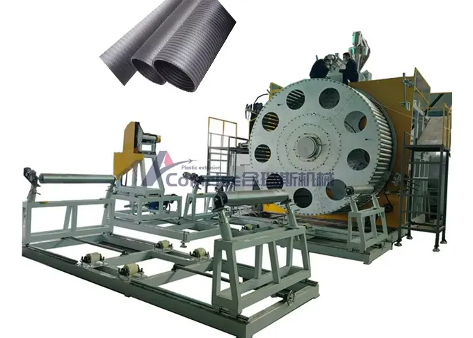 HDPE 中空壁缠绕管生产线 SliderImage