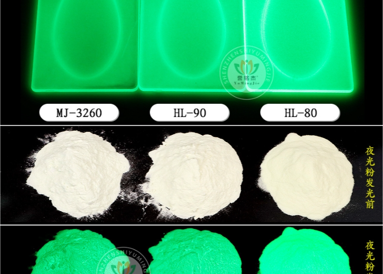 Strontium Aluminate Glow In The Dark Powder Pigment Luminous Pigment SliderImage