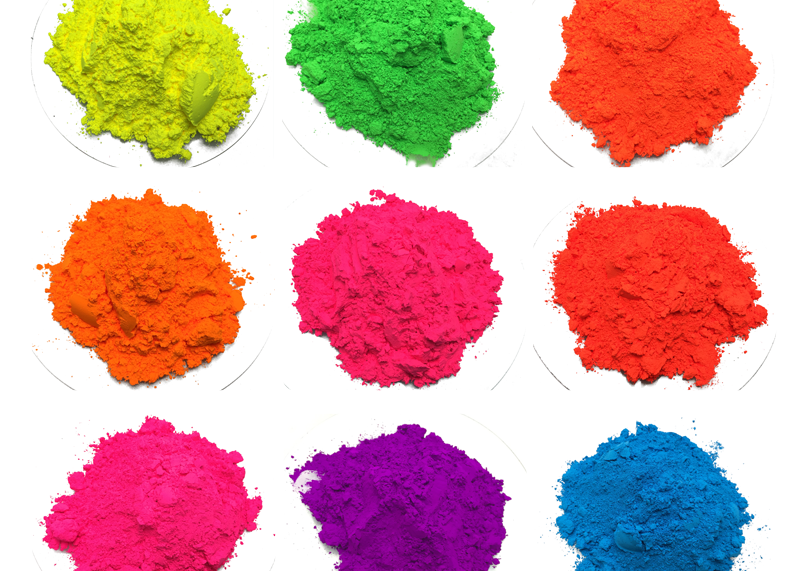 Thermoplastic Fluorescent Pigment for PE,PP,PS,PVC,PET,ABS Plastics Coloring SliderImage