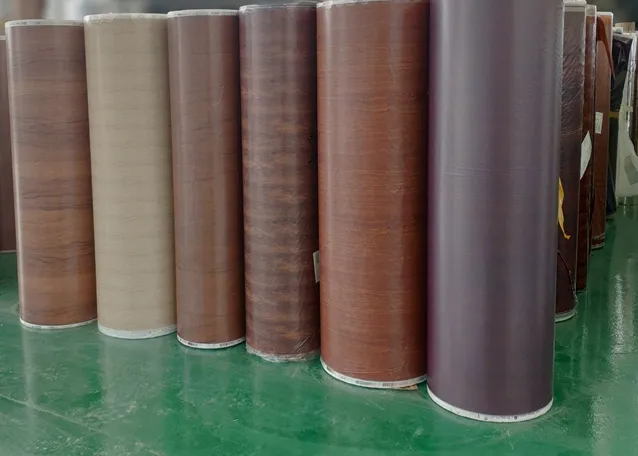  Wood Grain Hot Stamping Foil For PVC Foam Board SliderImage