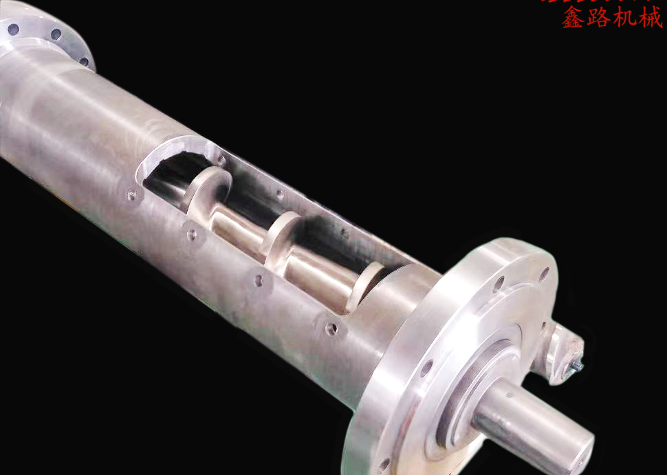 high quality vented screw and barrel design for recycling pelletizer wear-resisting and corrosion resistance screw and barrel long life time SliderImage