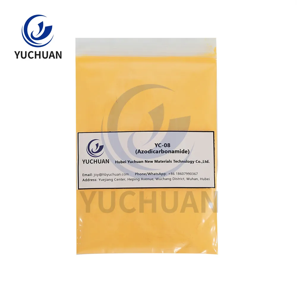 Azodicarbonamide ADC Blowing Agent for Leather HS Code 292700 CAS No 123773 Manufacturer/Factory SliderImage