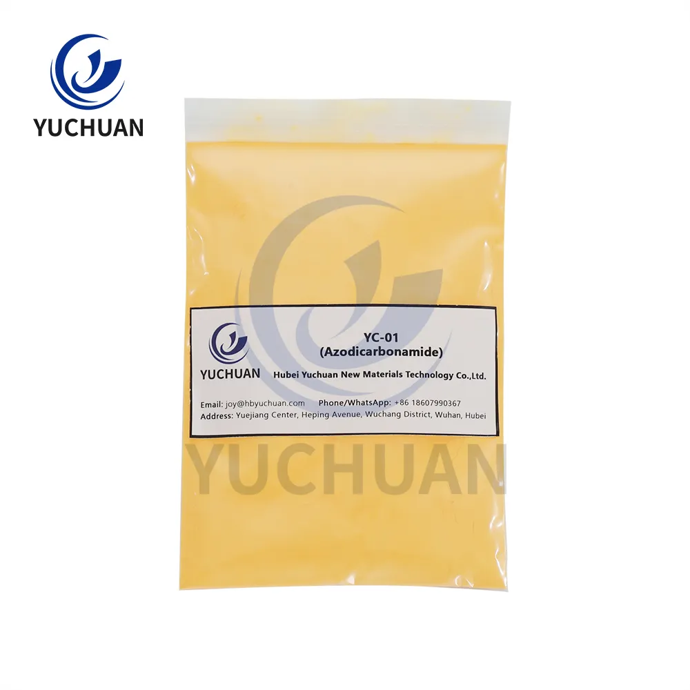 Azodicarbonamide ADC Blowing Agent for Leather HS Code 292700 CAS No 123773 Manufacturer/Factory SliderImage