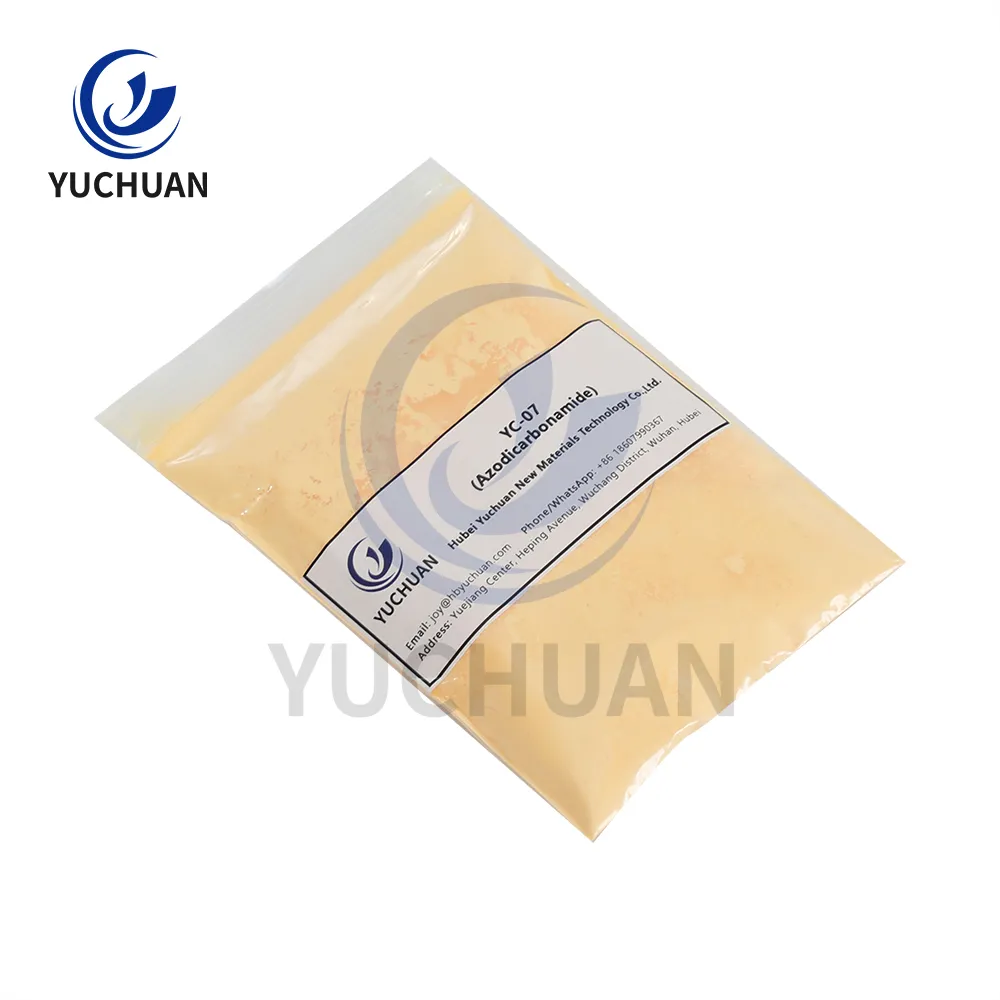 Azodicarbonamide ADC Blowing Agent for Leather HS Code 292700 CAS No 123773 Manufacturer/Factory SliderImage