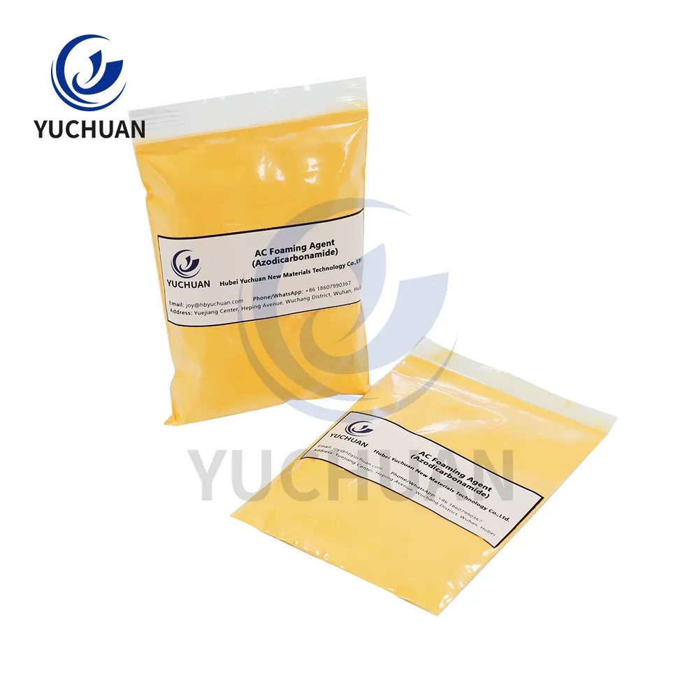 Chemical Additives AC/ADC/Adca/Azodicarbonamide Foaming Agent for Thermoplastic Plastics SliderImage