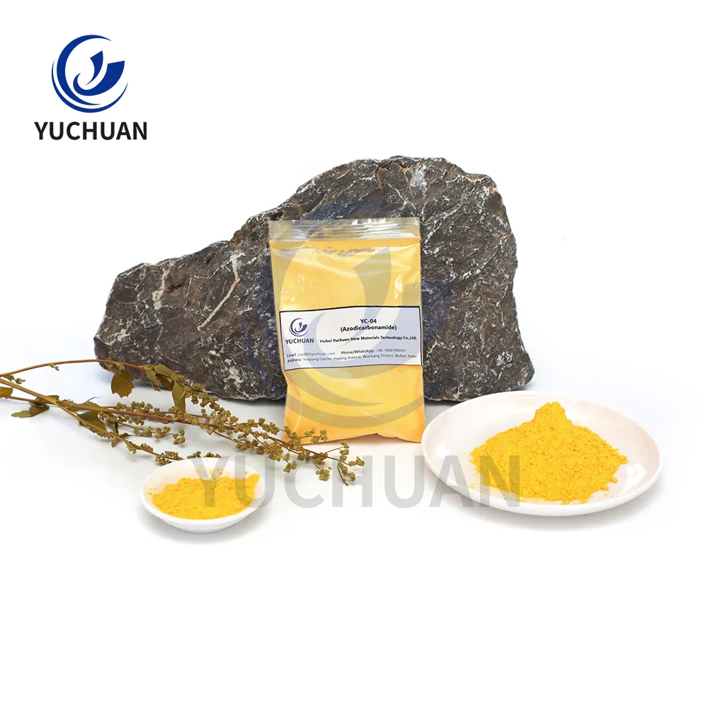 Chemical Additives AC/ADC/Adca/Azodicarbonamide Foaming Agent for Thermoplastic Plastics SliderImage