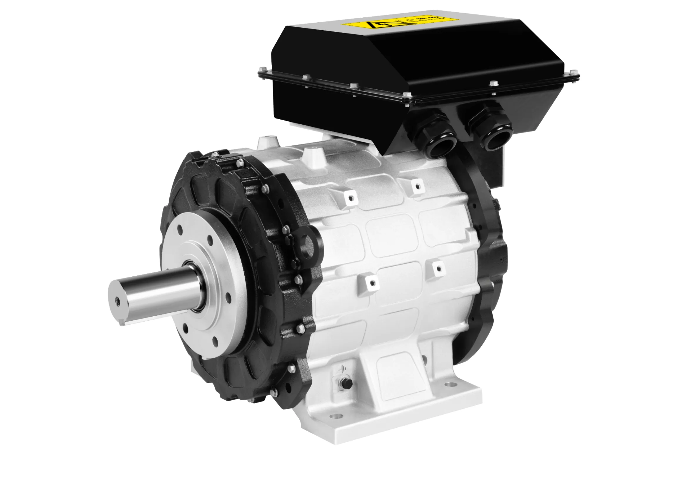 water-cooled permanent magnet synchronous motor with inverter integrated for plastic extrusion equip SliderImage