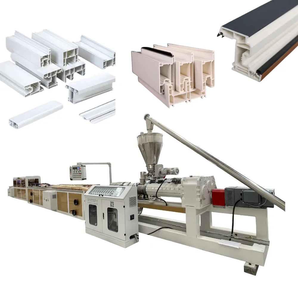 UPVC Window Profile Extrusion Line SliderImage