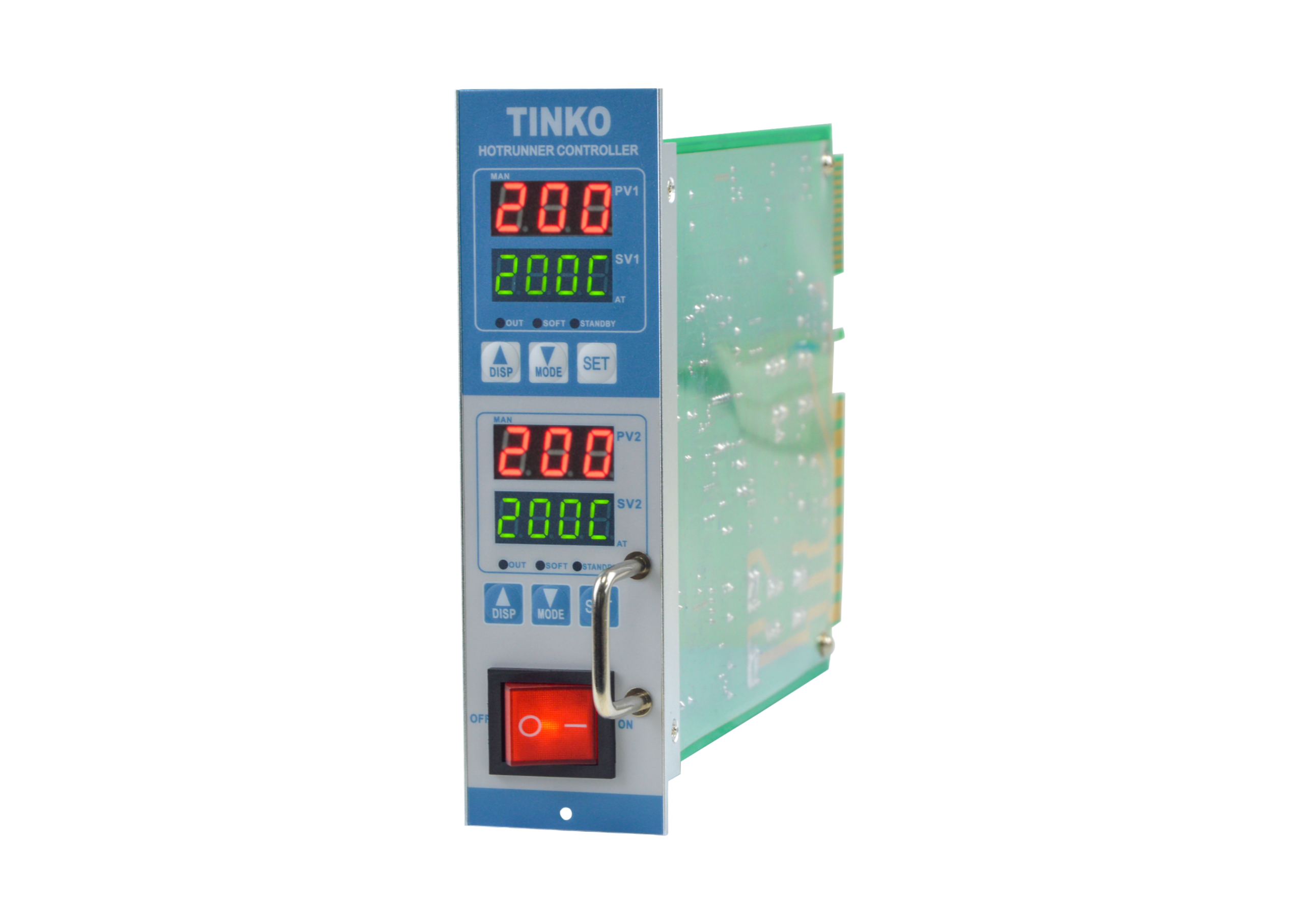 Dual Channel hot Runner temperature control module SliderImage