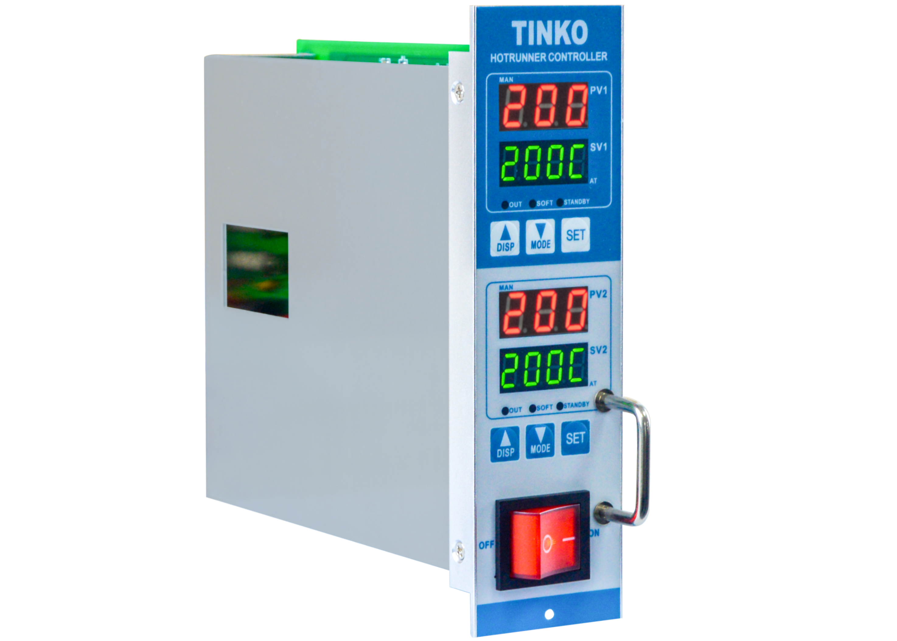 Dual Channel hot Runner temperature control module SliderImage