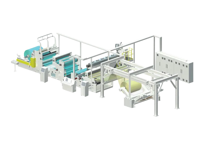 PE / PP / PLA 單面淋膜機設備 SliderImage