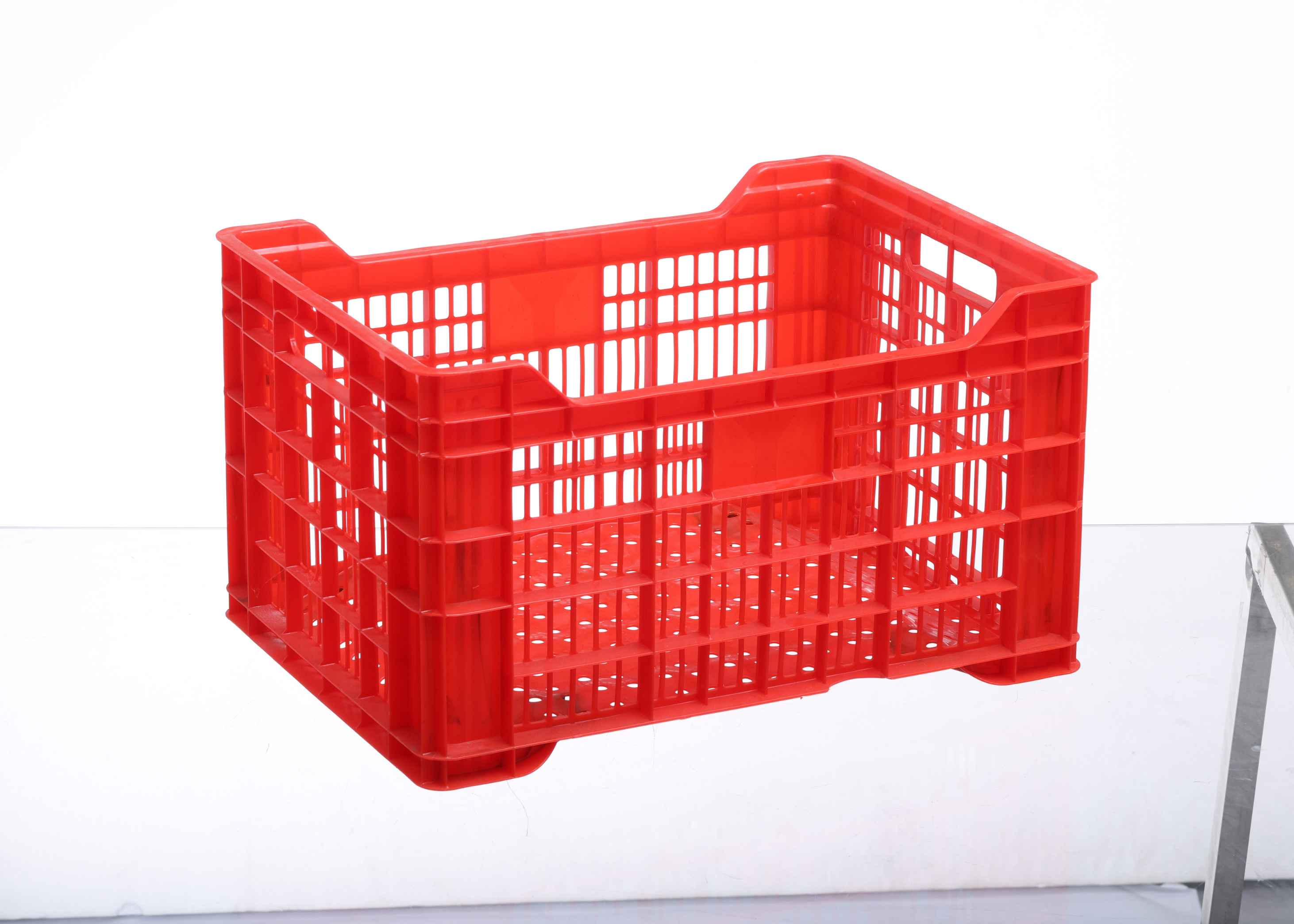 Turnover box, fruit basket, vegetable basket plastic mold, daily necessities basket mold SliderImage