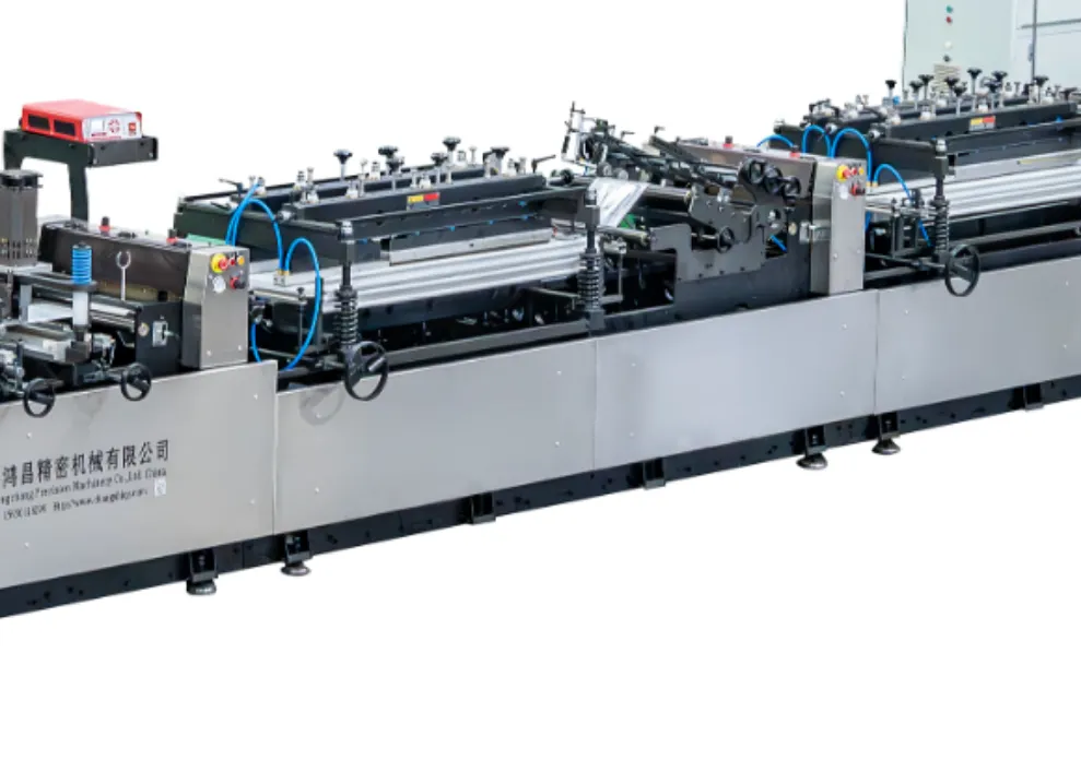 high speed automatic flat bottom pouch making machine  SliderImage