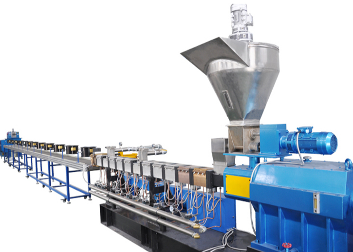 Air cooling strand pelletizing line SliderImage