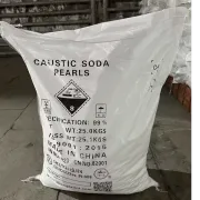 Caustic soda pearls