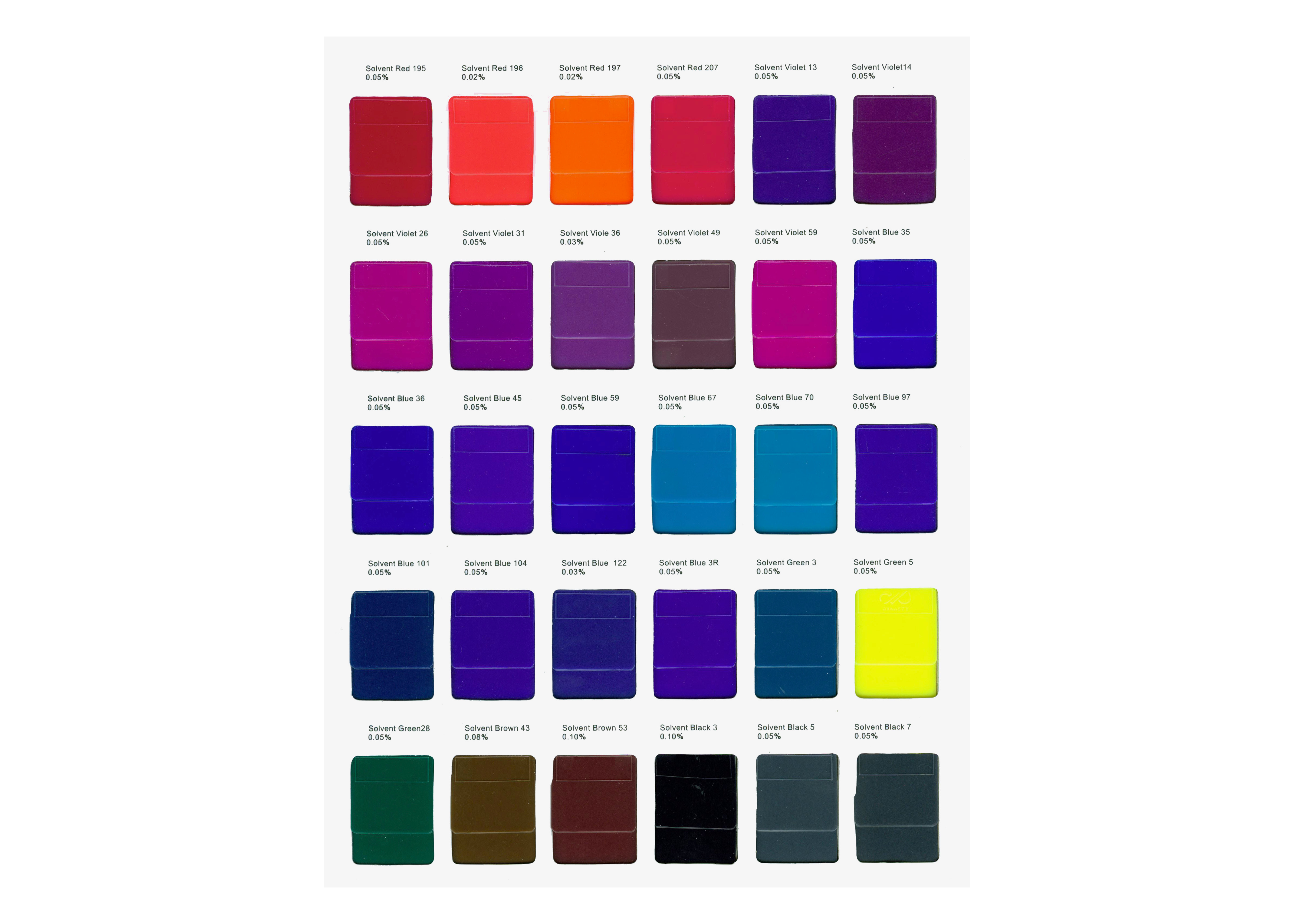 SOLVENT DYES SliderImage