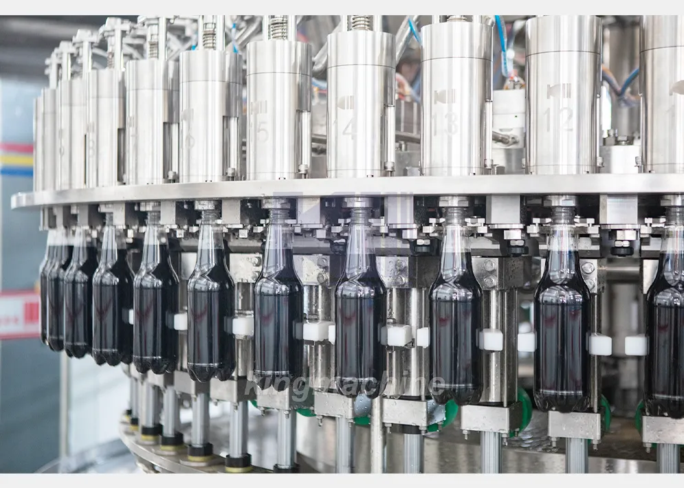 Automatic Combiblock Blowing Filling Capping Machine For Water Juice Carbonated Soft Drink SliderImage