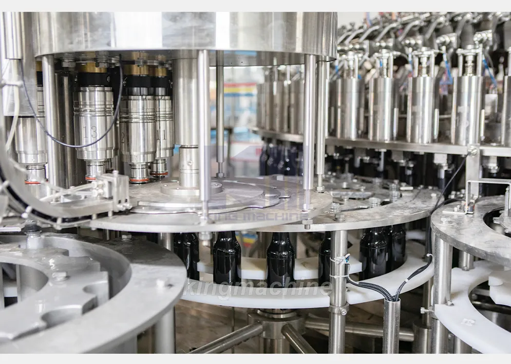 Automatic Combiblock Blowing Filling Capping Machine For Water Juice Carbonated Soft Drink SliderImage