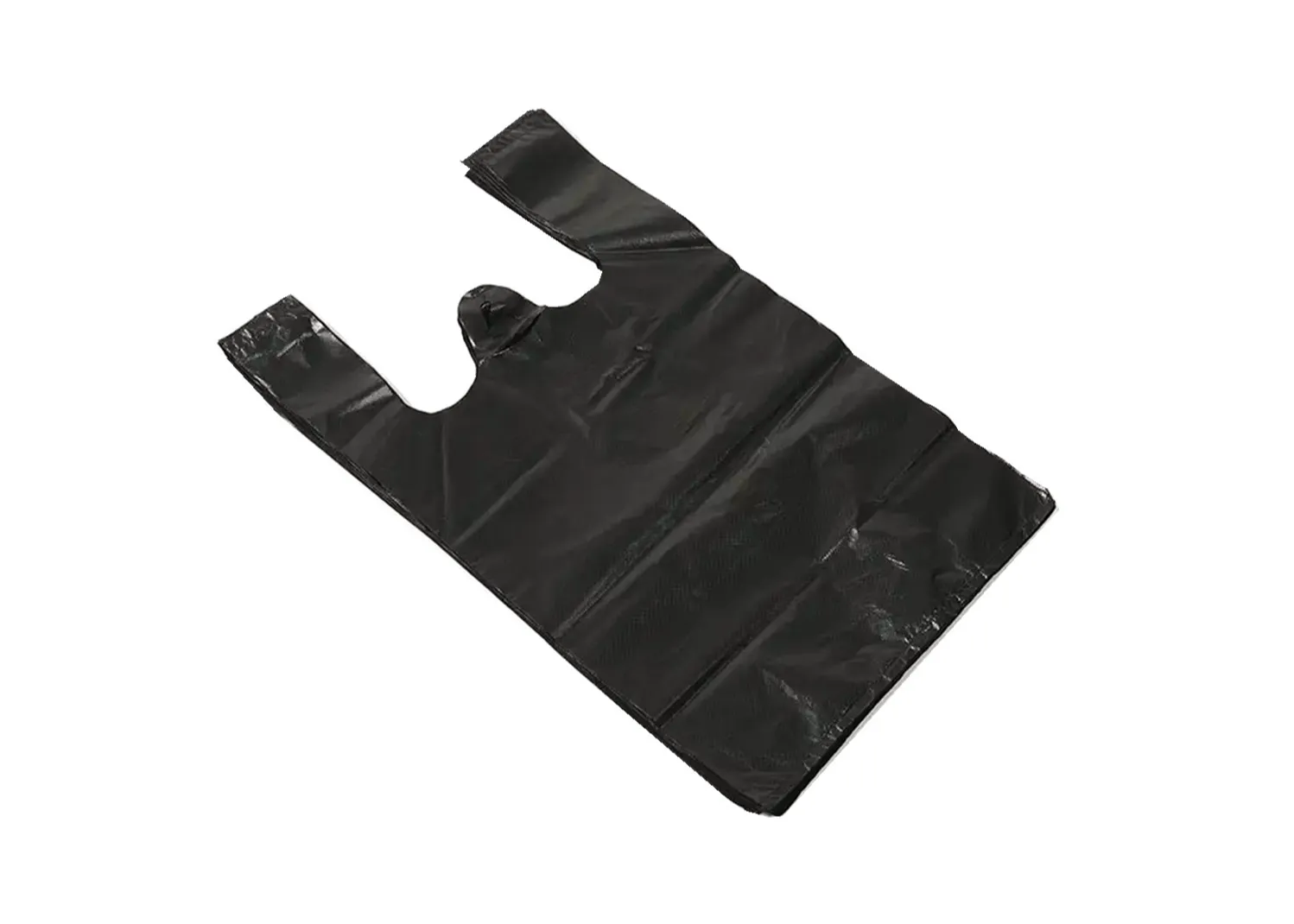 Super High Speed Single Line Big Shopping T-Shirt Vest Bag  Biodegradable Plastic Bag Making Machine SliderImage