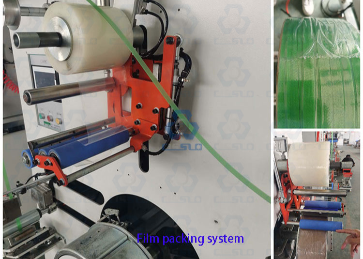 Full automatic PET PP strapping band strap belt winder machine One