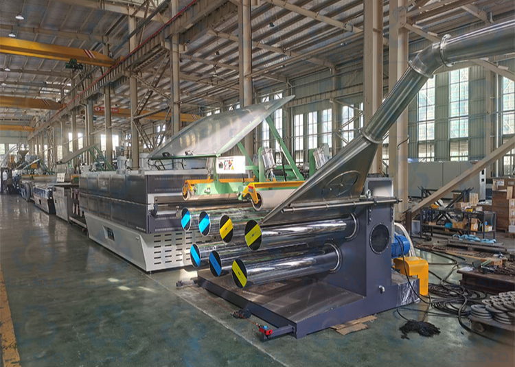 Artificial synthetic turf lawn grass monofilament yarn production line SliderImage