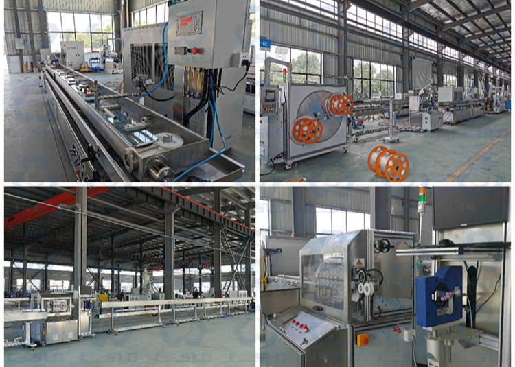 PVC medical pipe making machine for urethral catheter, venous catheter, C SliderImage