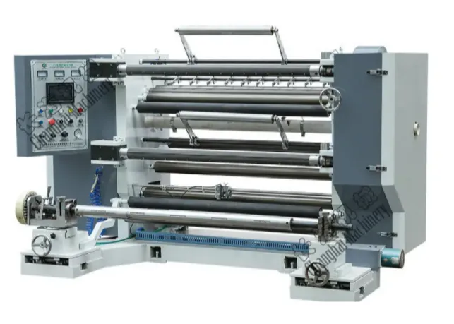 LFQ PLC controlled high speed slitting machine SliderImage