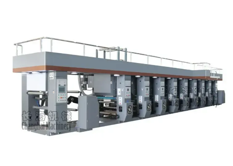 HPRT-A Model High-Speed Rotogravure Printing Mach...