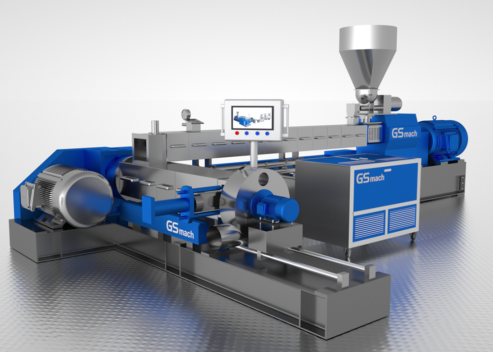 Two Stage Screw Extruder machine SliderImage