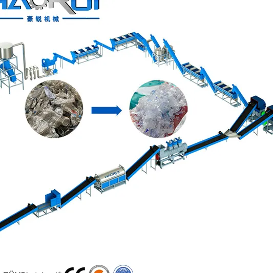 工业用全自动PET塑料瓶清洗回收线 SliderImage