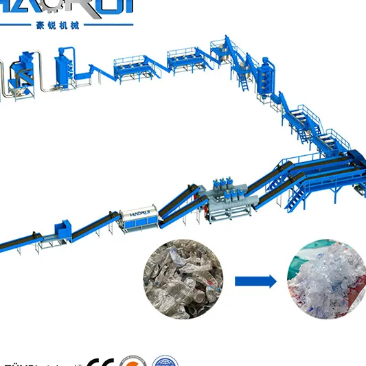 工业用全自动PET塑料瓶清洗回收线 SliderImage