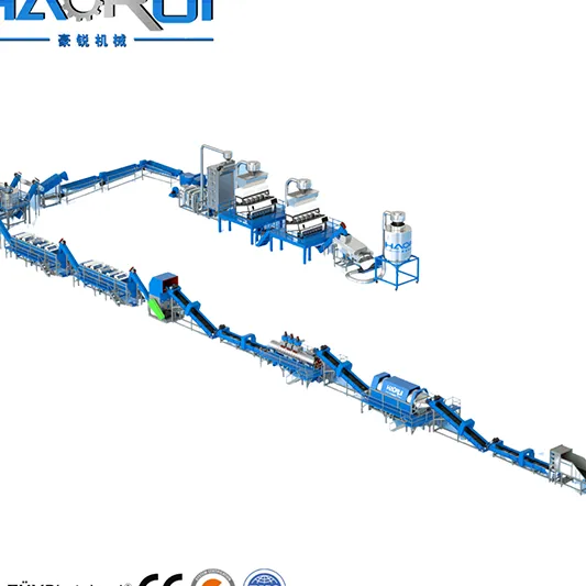600 Type automatic pet plastic bottle recycling machine with filter system SliderImage