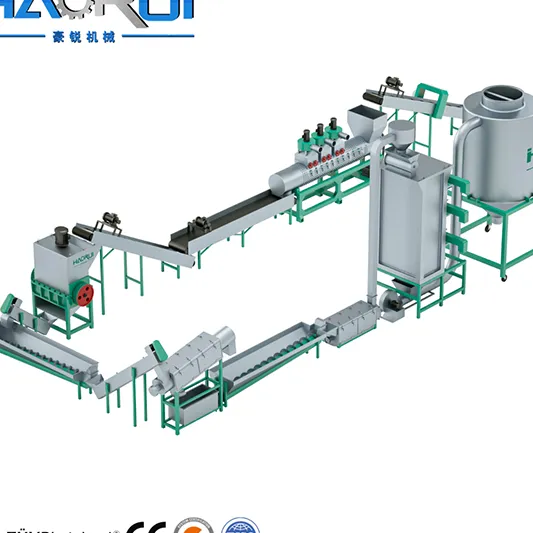 1000kg/h hdpe ldpe plastic pelletizing machine for plastic recycling SliderImage